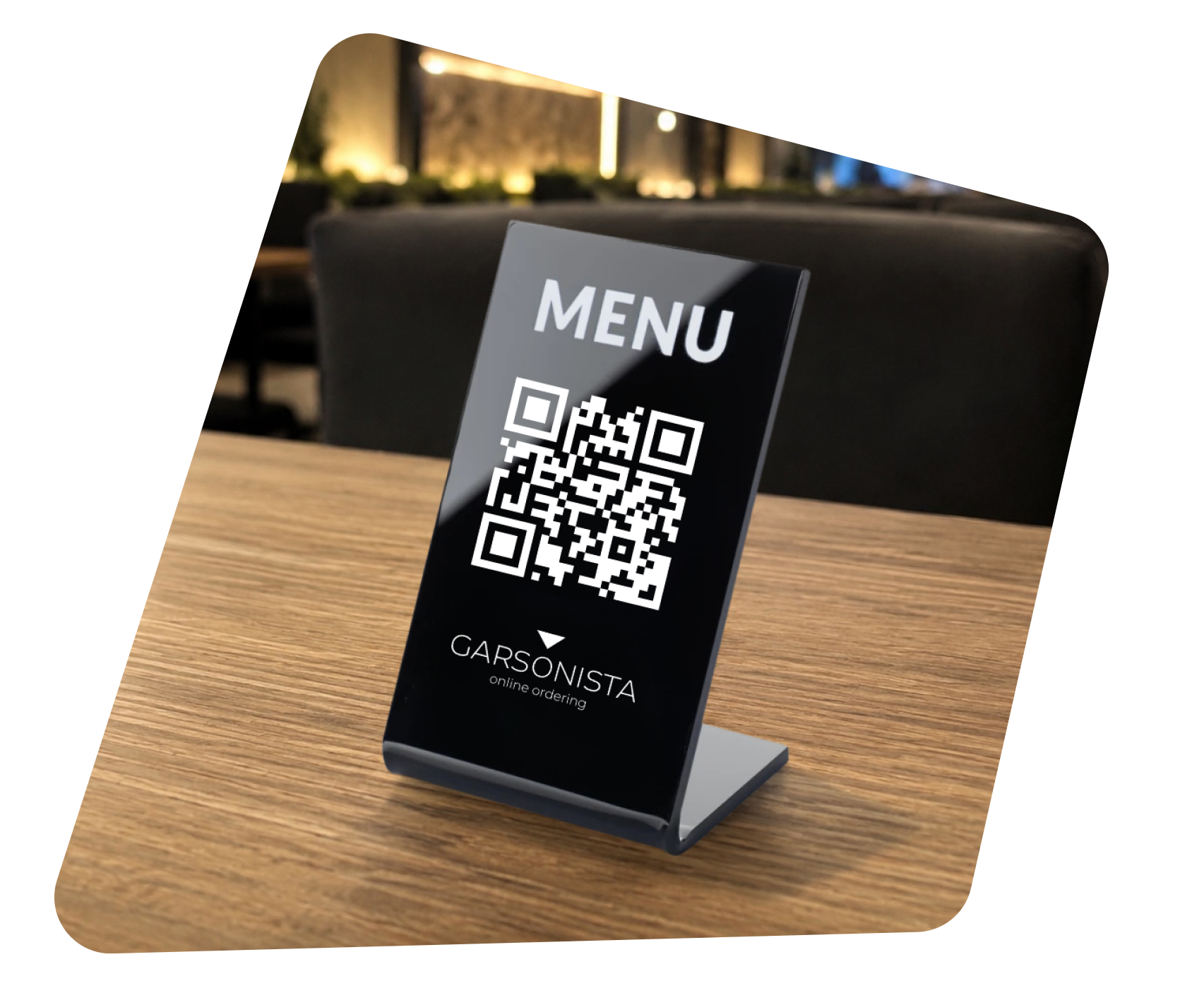 Garsonista App Mockup